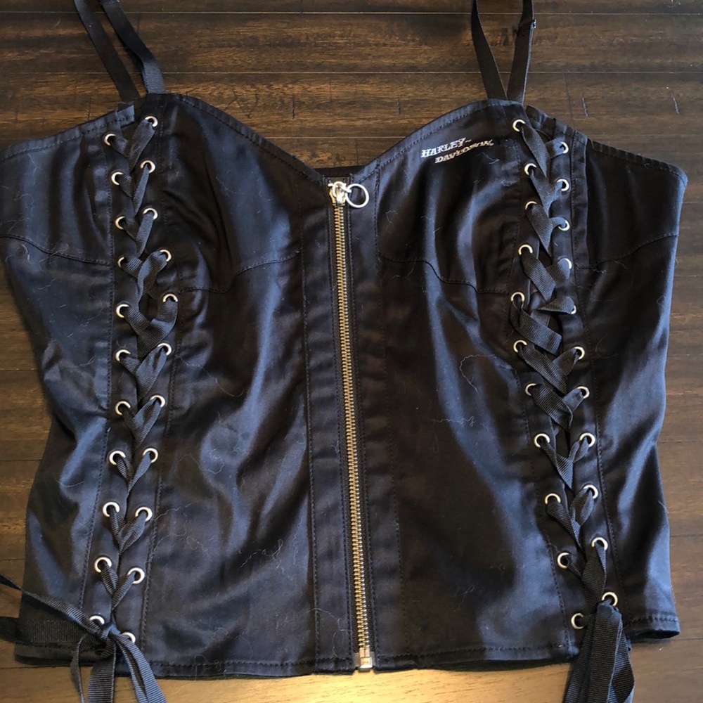 Woman’s Harley Davidson Corset Top XL